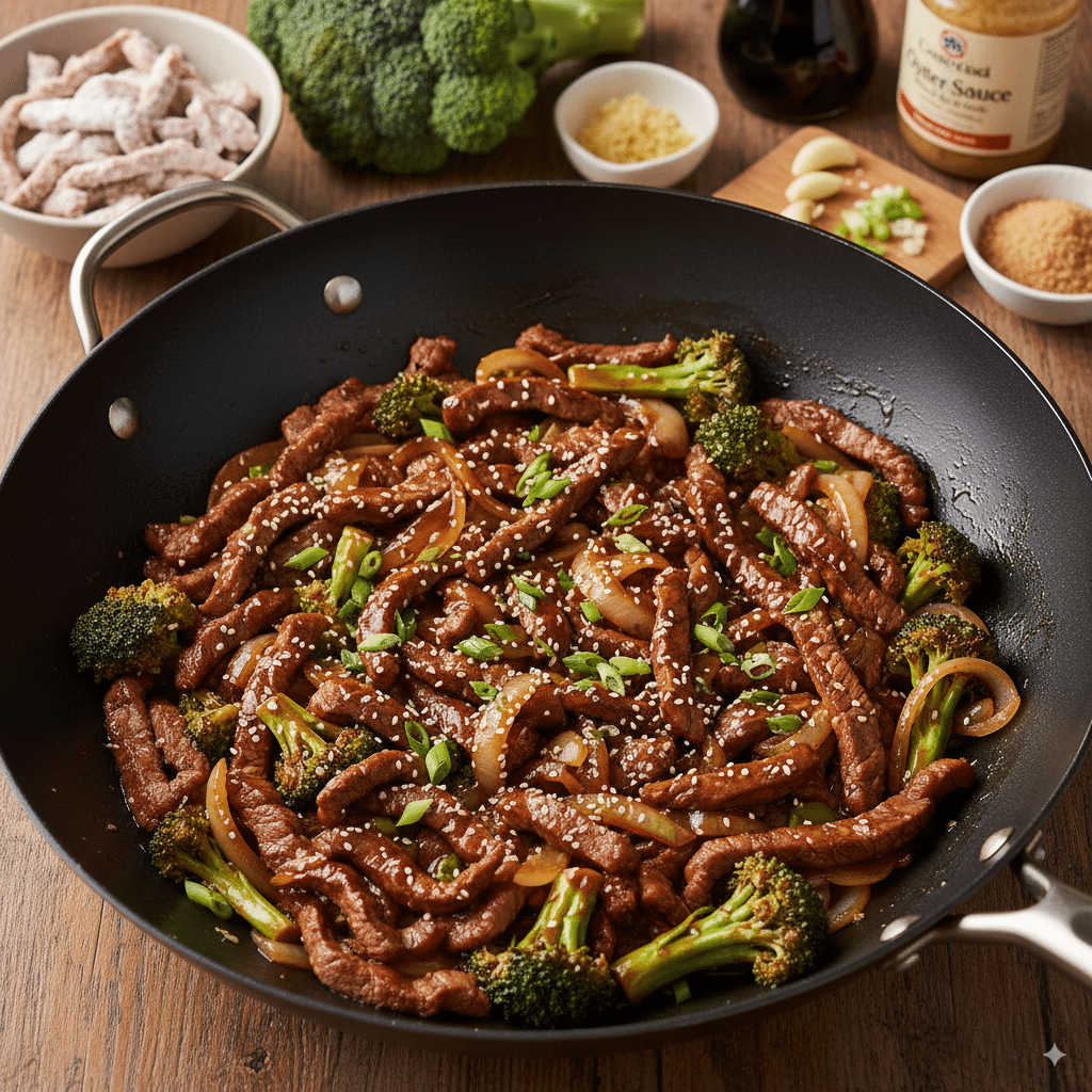 Chinese Beef and Broccoli (One-Pan Take-Out): A Quick, Flavorful Meal